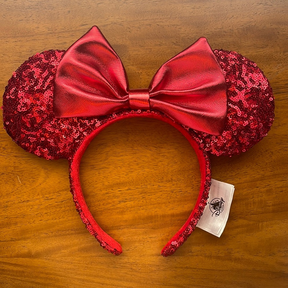 NWOT ruby red Disneyland “ears”